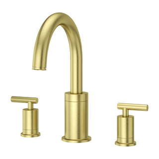 Contempra Double Handle Deck Mounted Roman Tub Faucet Trim in Tuscan Bronze