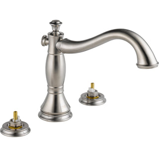 Cassidy™ Deck Mounted Roman Tub Faucet Trim in Brilliance Stainless