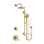Awaken Tub & Shower Faucet in Brushed Brass