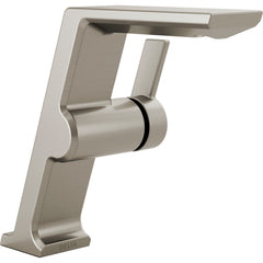Pivotal Single Hole Bathroom Faucet with Drain Assembly and DIAMOND™ Seal Technology in Stainless | product photo