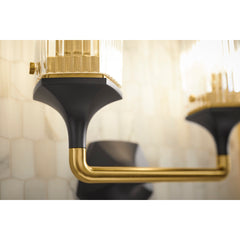 Kohler Occasion 2 - Light Armed Sconce in Gold/Matte Black | product photo