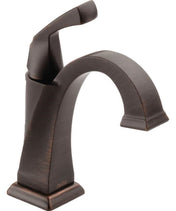 Dryden Single Hole Bathroom Faucet with Drain Assembly, Single Handle Bathroom Sink Faucet in Venetian Bronze
