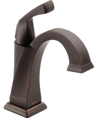 Dryden Single Hole Bathroom Faucet with Drain Assembly, Single Handle Bathroom Sink Faucet in Venetian Bronze