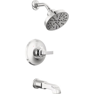 Tetra Bathtub Faucet Trim Kit, Bathtub Faucet Set, Shower Head and Handle Set, Bathtub Kit in Chrome