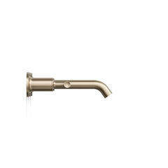 Purist Wall-Mounted Bathroom Faucet Trim in Vibrant Brushed Bronze | product photo