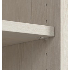 Filing Cabinet with 2 Drawers in Cream Engineered Wood