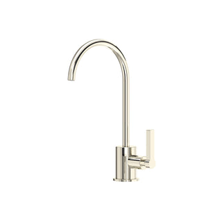 Filter Kitchen Faucet, Lombardia, Single Handle, Solid Brass, Polished Nickel