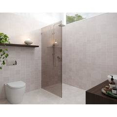 Fixed Shower Panel, Ursa, Frameless, Tinted Glass, 30 in. x 78 in.