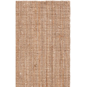 Flatweave Rug, 6 x 8 ft, Jute in Natural