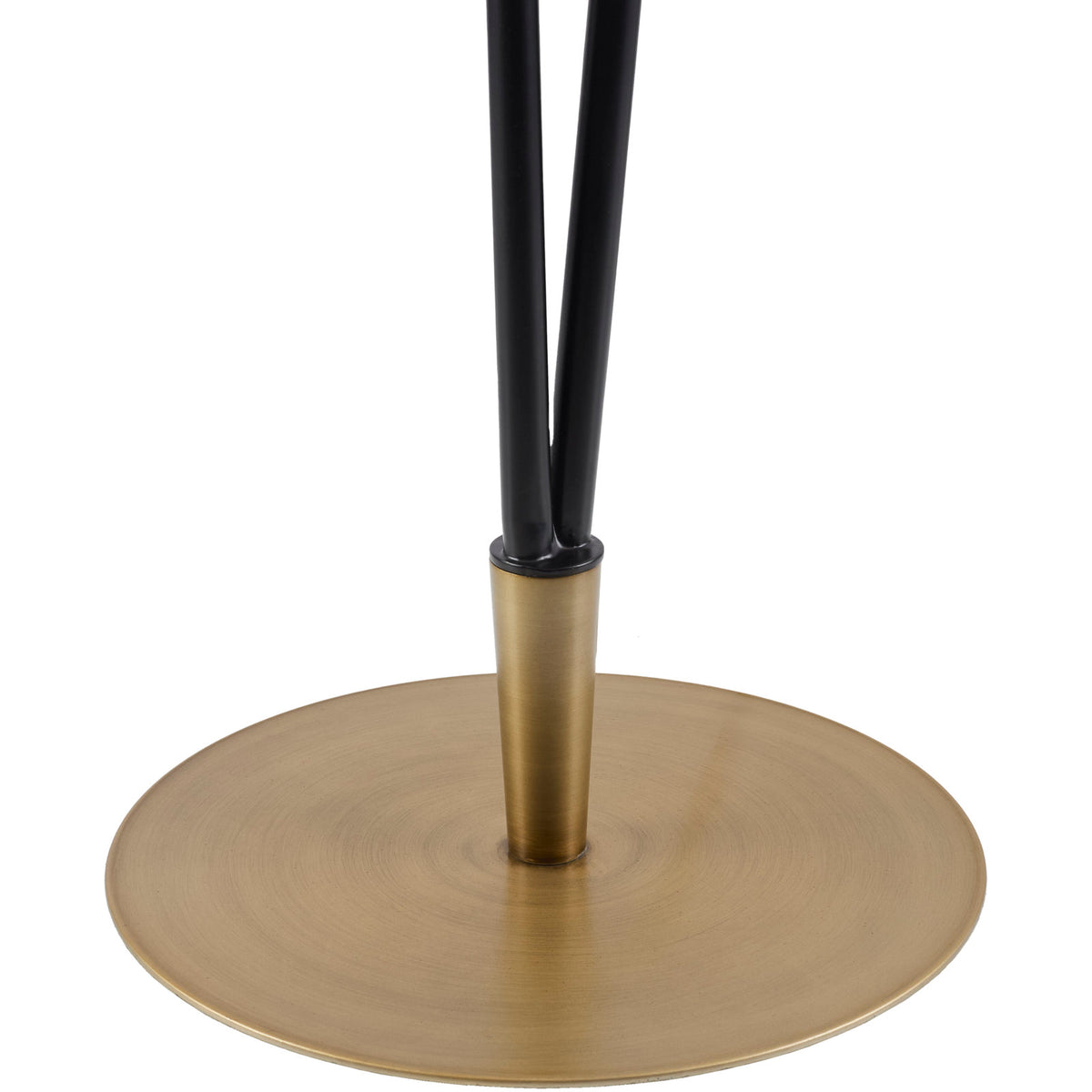 Floor Lamp, 65 In Tall with Iron Body and Linen Shade