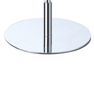 Floor Lamp with Integrated LED in Chrome Finish