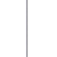 Floor Lamp with Integrated LED in Chrome Finish