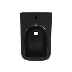 Floor Mount Bidet, Carre, Elongated, Ceramic