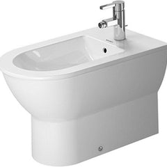 Floor Mount Bidet, Darling New, Elongated, Vitreous China, Gloss