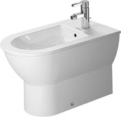 Floor Mount Bidet, Darling New, Elongated, Vitreous China, Gloss