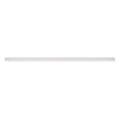 Flush Mounted LED Vanity Sconce, 73 in Wide with White Acrylic Shade