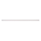 Flush Mounted LED Vanity Sconce, 73 in Wide with White Acrylic Shade