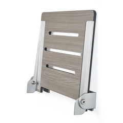 Folding Shower Bench Seat, SlimLine, Aluminum Frame