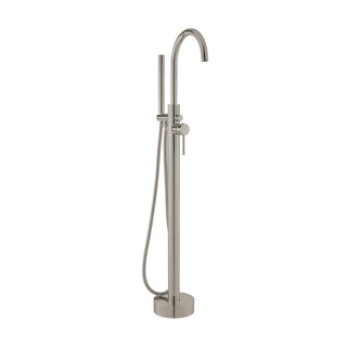 Freestanding Bathtub Faucet, Ivy, Single Handle in Brushed Nickel