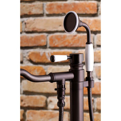 Freestanding Tub Faucet, Tulare, Single Handle with Hand Shower in Oil Rubbed Bronze