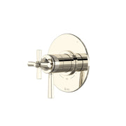 Hero | complete Polished Nickel shower valve trim with cross control