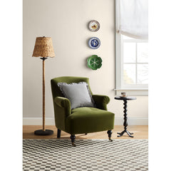 Geometric Area Rug, Wool Blend in Beige, Dark Brown, Charcoal and Medium Gray