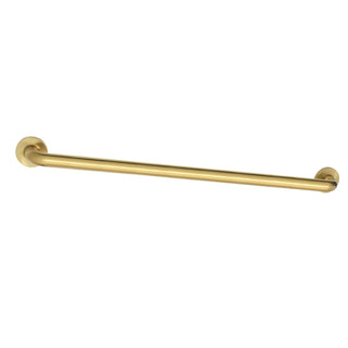 Grab Bar, Meridian, 30-Inch x 1-1/4-Inch in Brushed Brass