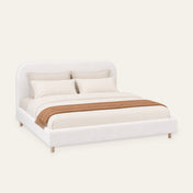 Grevane Achiltibuie Curved Boucle Bed