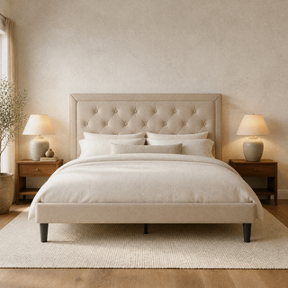 Grevane Achnahaird Tufted Platform Bed