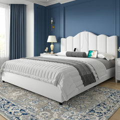 Angle | Three-quarter view of the Grevane Arduaine Upholstered Bedroom Set