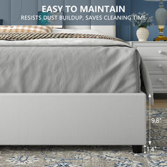 Frame detail | Close view of the Grevane Arduaine Upholstered Bedroom Set legs and rails