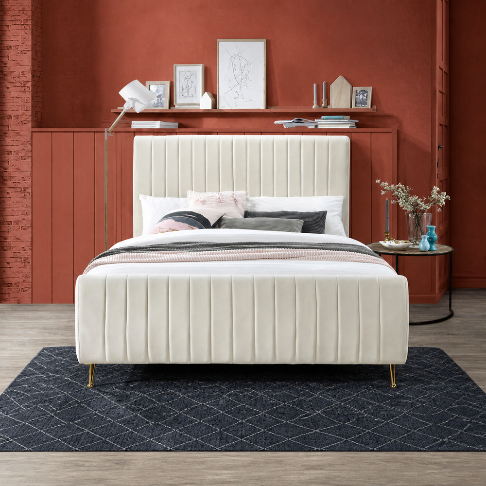 Grevane Auskerry Tufted Platform Bed