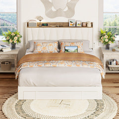 Room | The Grevane Badachro Three-Drawer Storage Bed in a bedroom