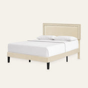 Grevane Bayble Velvet Slatted Bed Frame