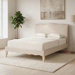 Room | Grevane Easdale Upholstered Sleigh Bed in a styled bedroom