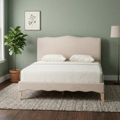 Room | The Grevane Easdale Upholstered Sleigh Bed in a bedroom
