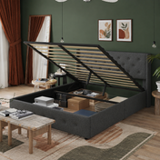 Grevane Flodda Lift-Up Wingback Bed