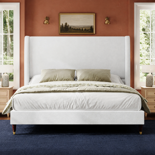 Grevane Gigha Upholstered Wingback Bed