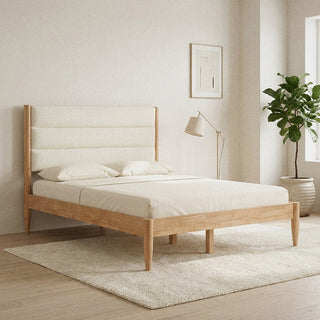 Grevane Gometra Boucle Platform Bed