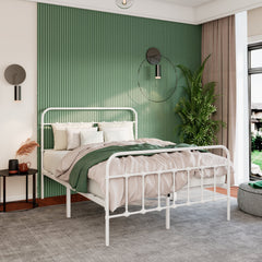 Angle | Three-quarter view of the Grevane Hope Platform Bed