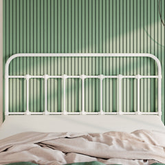 Headboard detail | Close view of the Grevane Hope Platform Bed headboard