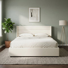 Room | The Grevane Kishorn Linen Lift Storage Bed in a bedroom