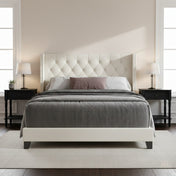 Grevane Lingay Upholstered Tufted Bedroom Set