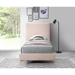 Front | Straight-on view of the Grevane Snarravoe Upholstered Platform Bed