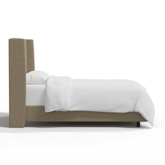 Side | Side profile of the Grevane Talmine Footboard Wingback Bed