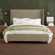 Grevane Talmine Footboard Wingback Bed