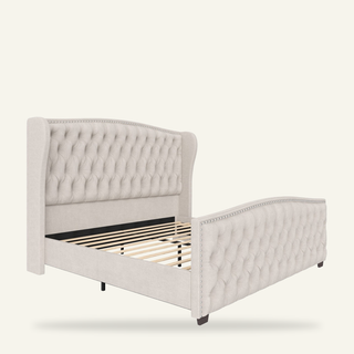 Grevane Torridon Tufted Wingback Bed
