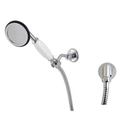 Hand Shower Kit, Heirloom, 59 in Hose with Wall Bracket in Polished Chrome