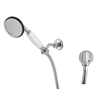Hand Shower Kit, Heirloom, 59 in Hose with Wall Bracket in Polished Chrome