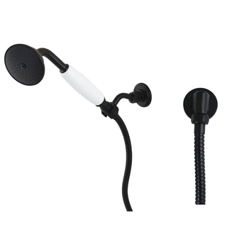 Hand Shower Kit, Heirloom, with 59 Inch Hose in Matte Black